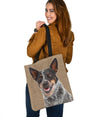 Australian Cattle Dog Design Tote Bags - JillnJacks Exclusive