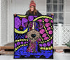 Schnauzer Design Handcrafted Quilts - Art By Cindy Sang - JillnJacks Exclusive