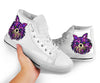 Long Haired Chihuahua Design Canvas High Tops Shoes - Art By Cindy Sang - JillnJacks Exclusive