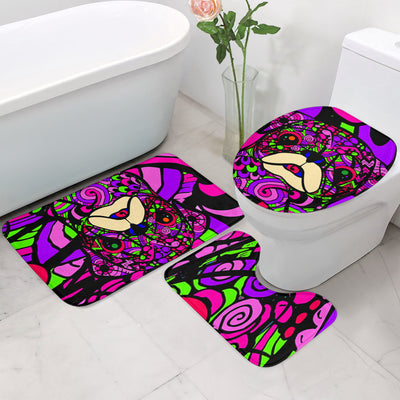 Pug Bathroom Set - Art By Cindy Sang - JillnJacks Exclusive