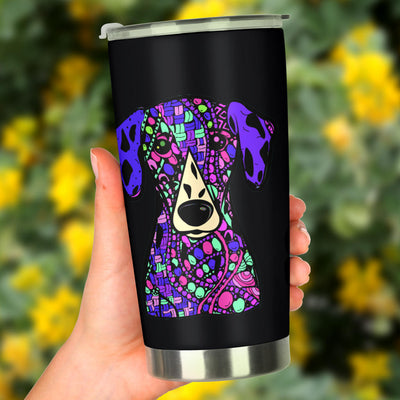 Dalmatian Design Double-Walled Vacuum Insulated Tumblers - Art By Cindy Sang - JillnJacks Exclusive