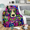 Beagle Design Premium Fleece Blankets - Art by Cindy Sang - JillnJacks Exclusive