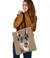 Doberman Design Tote Bags - JillnJacks Exclusive