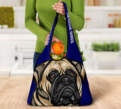 Mastiff Design 3 Pack Grocery Bags - 2022 Collection