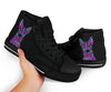 Scottish Terrier Design Canvas High Tops Shoes - Art By Cindy Sang - JillnJacks Exclusive