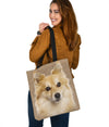 Pomeranian Design Tote Bags - JillnJacks Exclusive