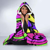 Bichon Design Hooded Blankets - Art by Cindy Sang - JillnJacks Exclusive
