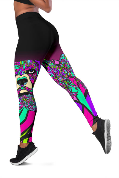 Brittany Design Leggings - Art By Cindy Sang - Jillnjacks Exclusive