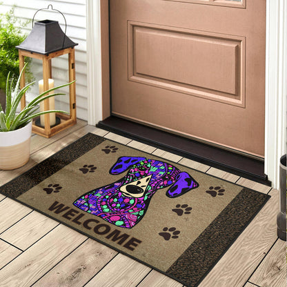 Dalmatian Design Premium Handcrafted Door Mats - Art By Cindy Sang - JillnJacks Exclusive