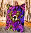 Weimaraner Design Premium Fleece Blankets - Art by Cindy Sang - JillnJacks Exclusive