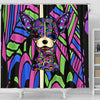 Chihuahua Design Shower Curtains (Design #2) - Art By Cindy Sang