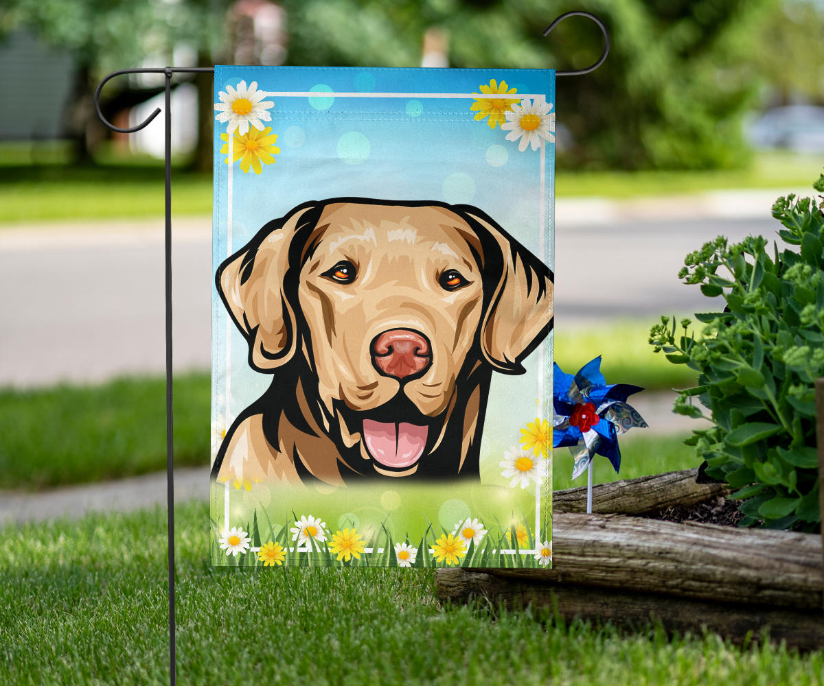 Chesapeake Bay Retriever Design Spring and Summer Garden And House Flags - 2022 Collection