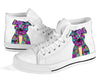 Pit Bull Design Canvas High Tops Shoes - Art By Cindy Sang - JillnJacks Exclusive