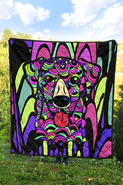 Labrador Design Handcrafted Quilts - Art By Cindy Sang - JillnJacks Exclusive