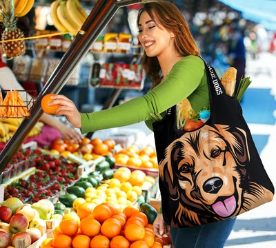 Golden Retriever Design 3 Pack Grocery Bags - 2022 Collection