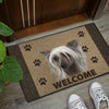 Chinese Crested Dog Design Premium Handcrafted Door Mats - JillnJacks Exclusive