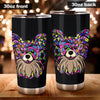 Papillon Design Double-Walled Vacuum Insulated Tumblers (Design #2) - Art By Cindy Sang - JillnJacks Exclusive