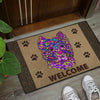 Cairn Terrier Design Premium Handcrafted Door Mats - Art By Cindy Sang - JillnJacks Exclusive