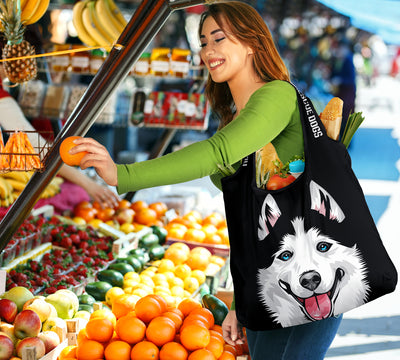 Husky Design 3 Pack Grocery Bags - 2022 Collection