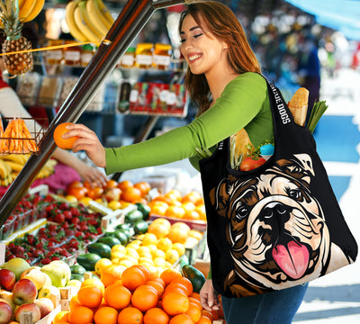 Bulldog Design 3 Pack Grocery Bags - 2022 Collection