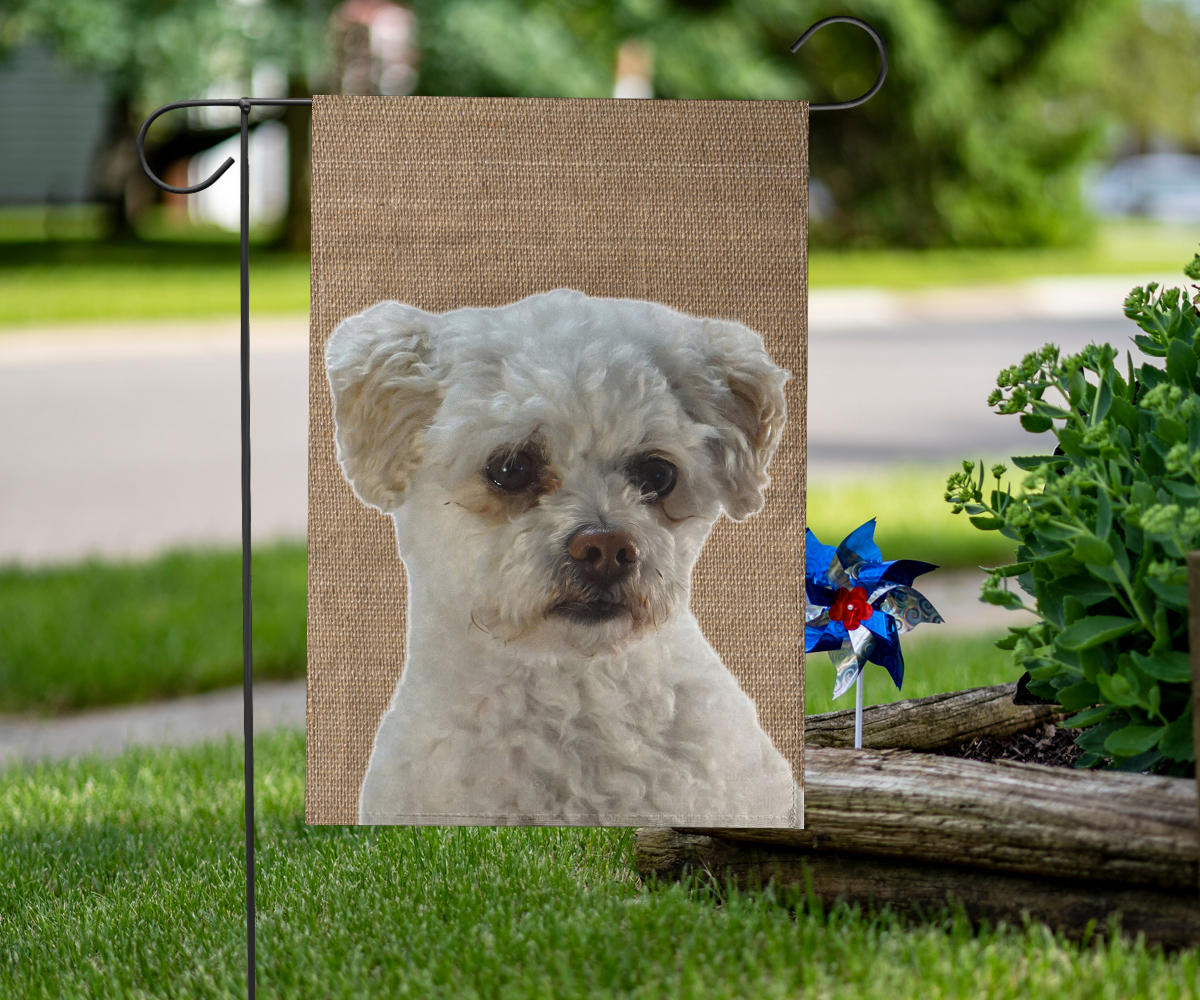 Maltipoo Dog Design Garden & House Flags - JillnJacks Exclusive