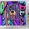 Labrador Design Shower Curtains (Design #2) - Art By Cindy Sang