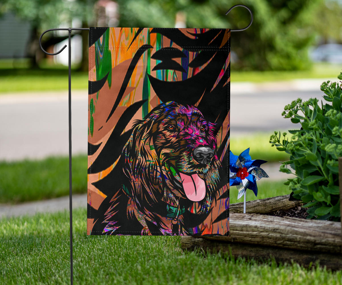 Irish Setter Design Garden and House Flags - Art by Cindy Sang - 2023 Collection