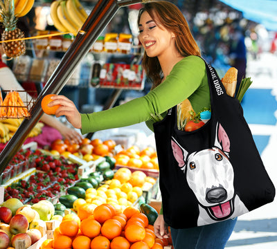Bull Terrier Design 3 Pack Grocery Bags - 2022 Collection
