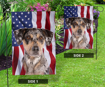 Catahoula Dog Design Garden & House Flags - JillnJacks Exclusive