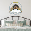 Dachshund Design #2 My Guardian Angel Metal Sign for Indoor or Outdoor Use