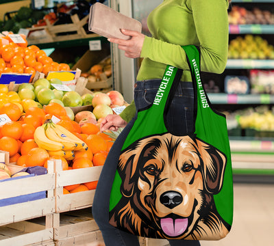 Golden Retriever Design 3 Pack Grocery Bags - 2022 Collection