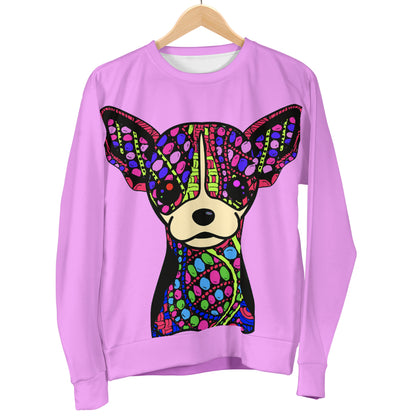 Chihuahua Design Sweaters For Women - Art by Cindy Sang - JillnJacks Exclusive