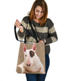Bull Terrier Design Tote Bags - JillnJacks Exclusive