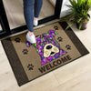 Staffordshire Bull Terrier (Staffie) Design Premium Handcrafted Door Mats - Art By Cindy Sang - JillnJacks Exclusive