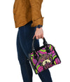 Bichon Shoulder Handbag - Art by Cindy Sang - JillnJacks Exclusive