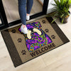 Bulldog Design Premium Handcrafted Door Mats - Art By Cindy Sang - JillnJacks Exclusive