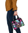 Dachshund Shoulder Handbag - Art by Cindy Sang - JillnJacks Exclusive