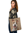 Staffordshire Bull Terrier (Staffie) Design Tote Bags - JillnJacks Exclusive