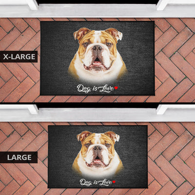 Bulldog Design Premium Handcrafted Door Mats - JillnJacks Exclusive