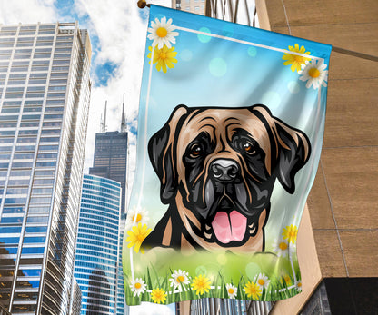 Mastiff Design #2 Spring and Summer Garden And House Flags - 2022 Collection