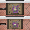 Cats Design Premium Handcrafted Door Mats - Art By Cindy Sang - JillnJacks Exclusive
