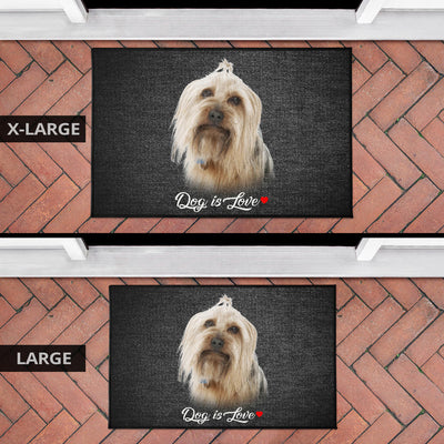 Yorkshire Terrier (Yorkie) Design Premium Handcrafted Door Mats - JillnJacks Exclusive