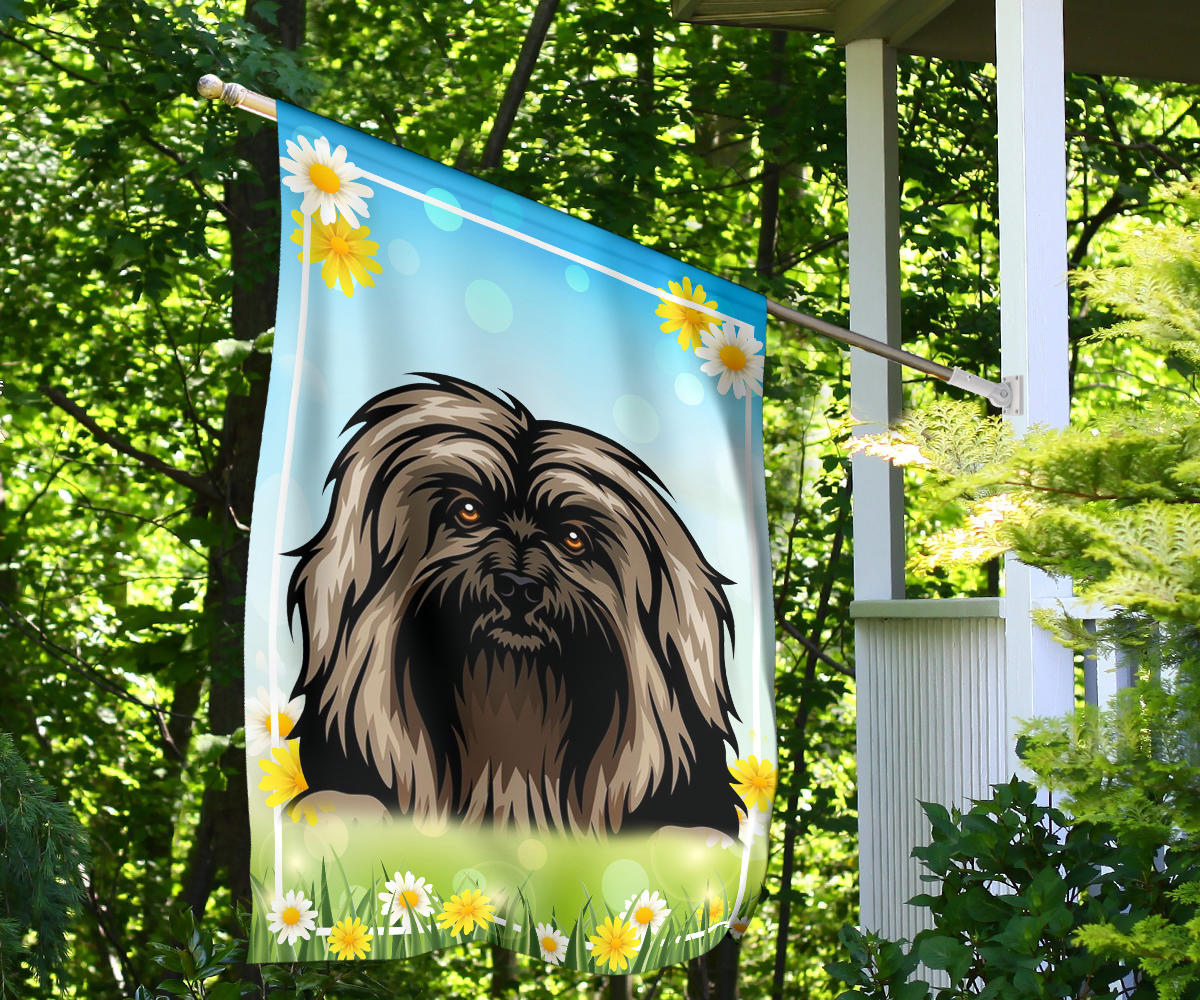 Havanese Design #3 Spring and Summer Garden And House Flags - 2022 Collection