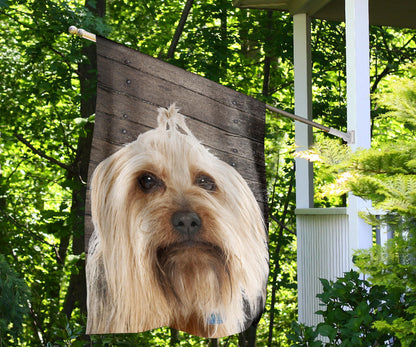 Yorkie Dog Design Garden & House Flags - JillnJacks Exclusive