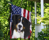 Bernese Mountain Dog Design Garden & House Flags - JillnJacks Exclusive