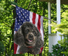 Poodle Dog Design Garden & House Flags - JillnJacks Exclusive