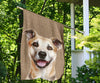 Staffie (Staffordshire Bull Terrier) Dog Design Garden & House Flags - JillnJacks Exclusive