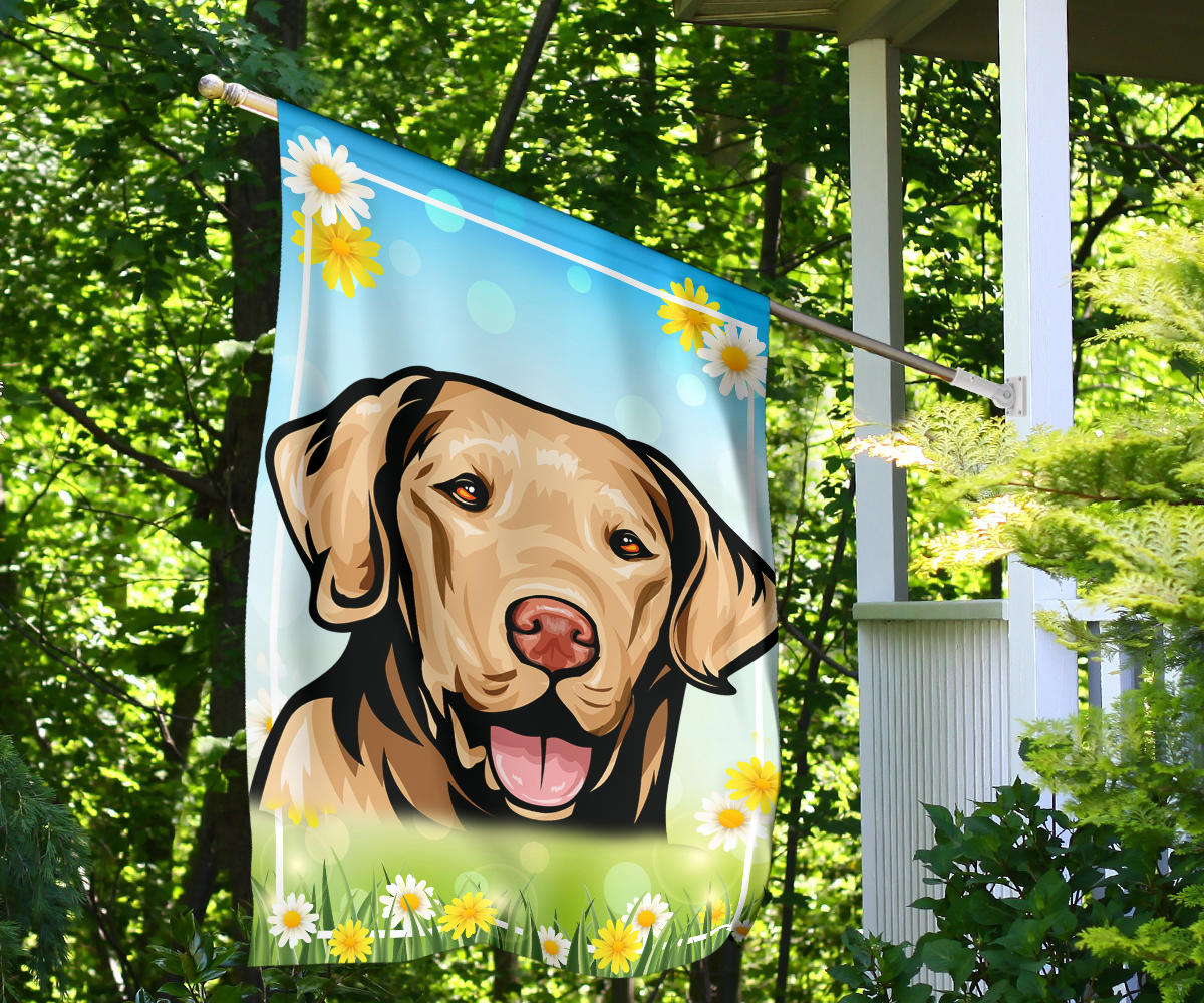 Chesapeake Bay Retriever Design Spring and Summer Garden And House Flags - 2022 Collection