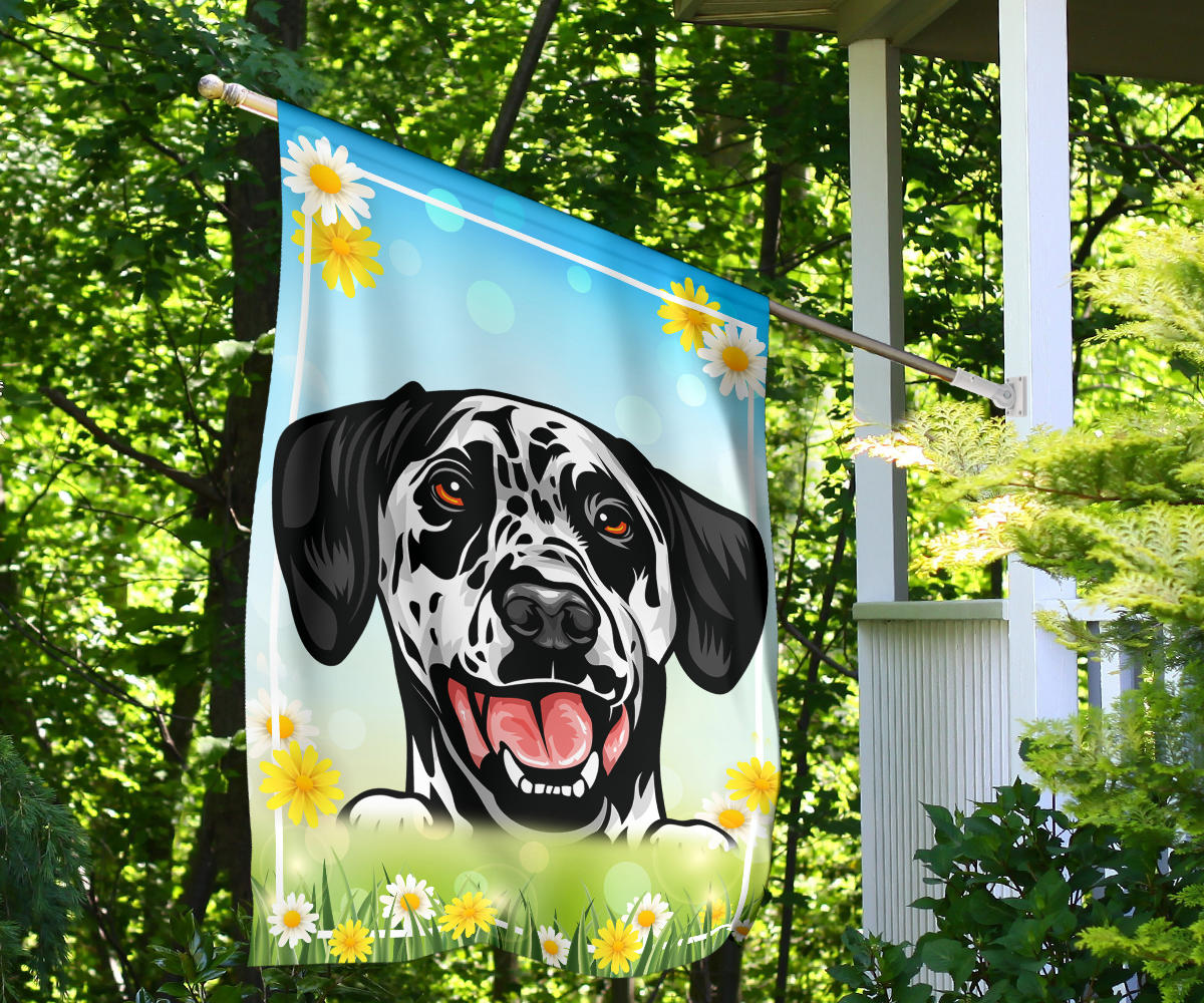 Dalmatian Design Spring and Summer Garden And House Flags - 2022 Collection