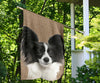 Papillon Dog Design Garden & House Flags - JillnJacks Exclusive